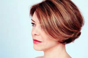 Balayage Asymmetrical Bob