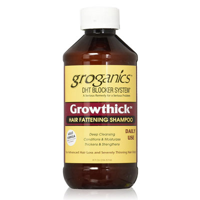 Groganics DHT Grow Thick Hair Fattening Shampoo