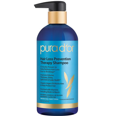 PURA D'OR Hair Thinning Therapy Shampoo