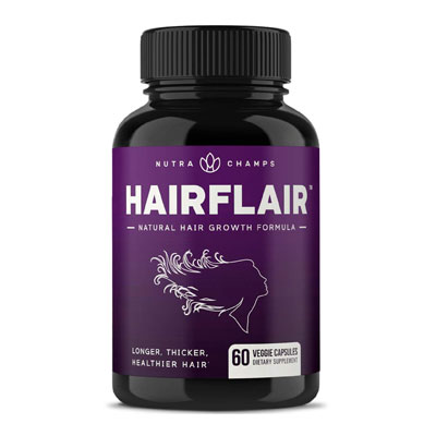 HAIRFLAIR - Hair Growth Vitamins with Biotin for Longer, Stronger, Faster, Healthier Hair