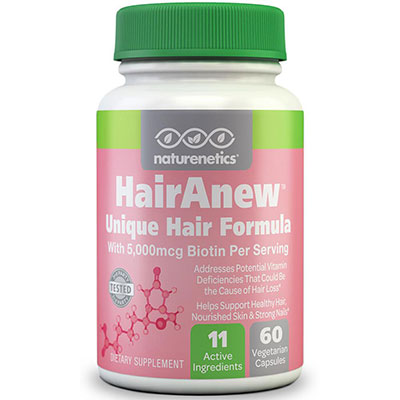 HairAnew (Unique Hair Growth Vitamins with Biotin)