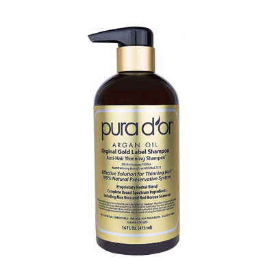 Argan Oil – PURA D'OR Original Gold Label Anti-Thinning Shampoo