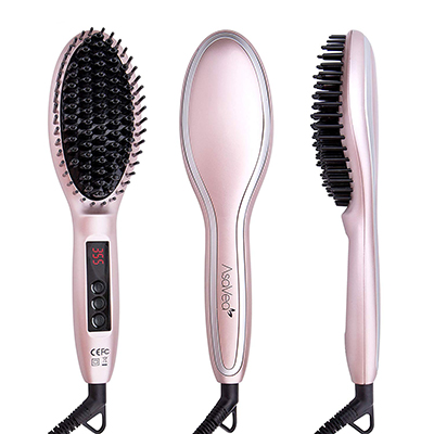 AsaVea Hair Straightener Brush 3.0