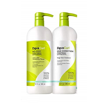 DevaCurl DUO – No Poo and One Condition (Original Kit)