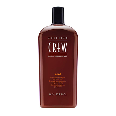 American Crew Men Classic 3 in 1 Shampoo/Conditioner/Body Wash