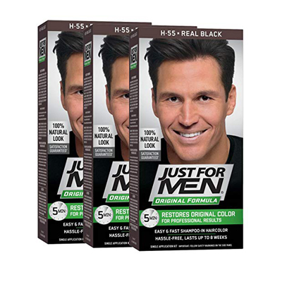 Just for Men Original Formula Black 3-Pack