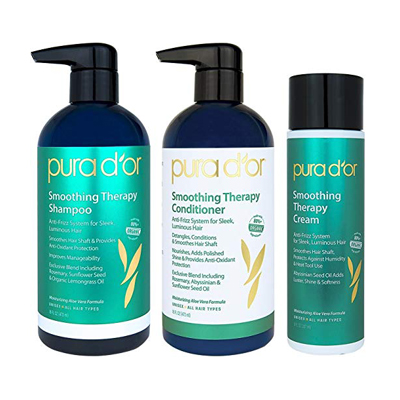 PURA D'OR Smoothing Therapy Anti-Frizz System