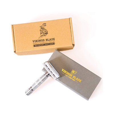 VIKINGS BLADE The Chieftain Safety Razor Kit