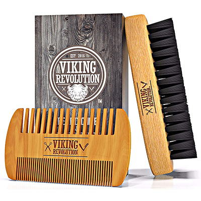 Viking Revolution Beard Brush and Comb