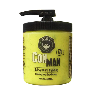 GIBS Grooming Con Man Hair and Beard Pudding