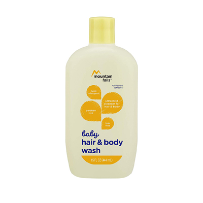 Mountain Falls Hypoallergenic Tear-Free Baby Hair and Body Wash