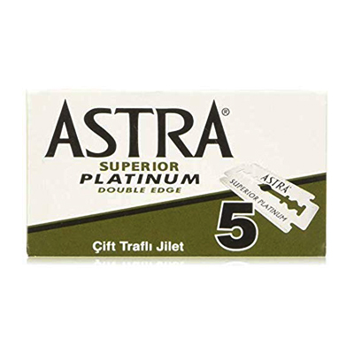 Astra Platinum Double Edge Safety Razor Blades