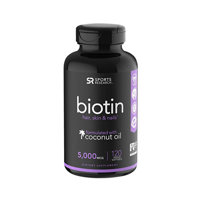 Biotin Infused with Organic Coconut Oil