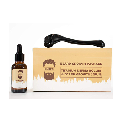 Dukes Beard Derma Roller & Growth Serum