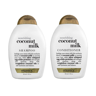 Organix Nourishing Coconut Milk Shampoo + Conditioner (Combo Pack)