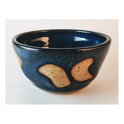 Jays Clay Wax Resist Ceramic Shaving Bowl