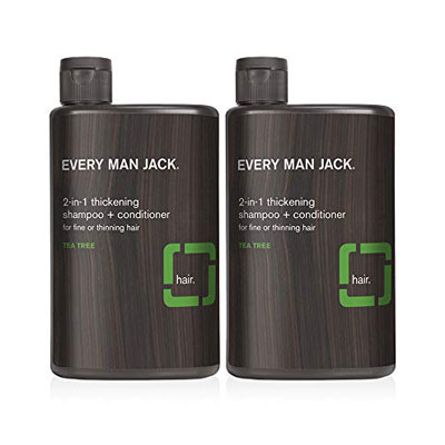 Every Man Jack 13.5 Ounce 2-in-1 Thickening Shampoo + Conditioner