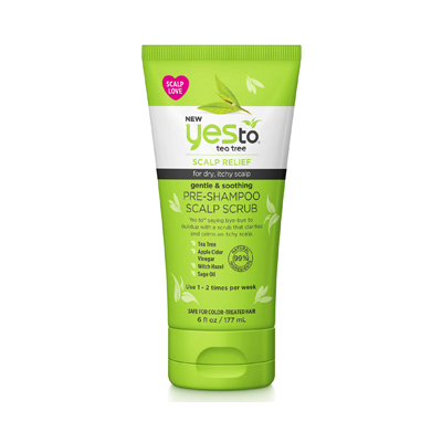 Yes To Tea Tree Gentle & Soothing Pre-Shampoo Scalp Scrub