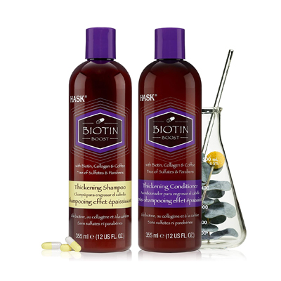 Hask Biotin Boost Thickening Shampoo and Conditioner