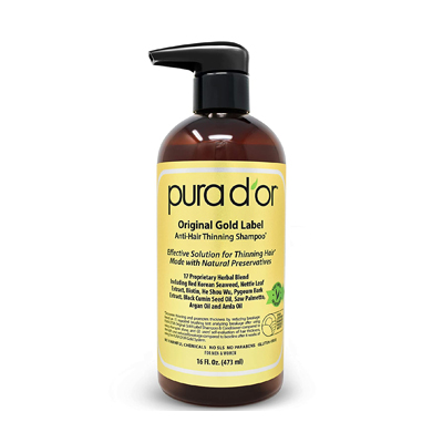 PURA D'OR Original Gold Label Anti-Thinning Biotin Shampoo