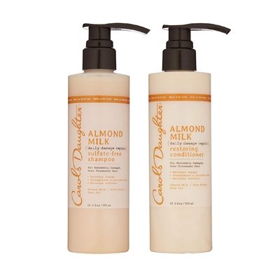 Carol’s Daughter Almond Milk Daily Damage Repair Shampoo and Conditioner