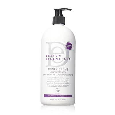 Design Essentials Honey Creme Moisture Retention Super Detangling Conditioning Shampoo