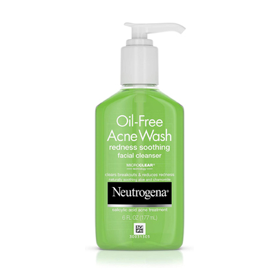 Neutrogena Oil-Free Acne Wash and Facial Cleanser