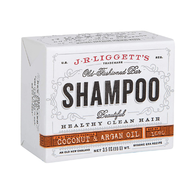 J R LIGGETT'S Coconut & Argan Oil All-Natural Shampoo Bar