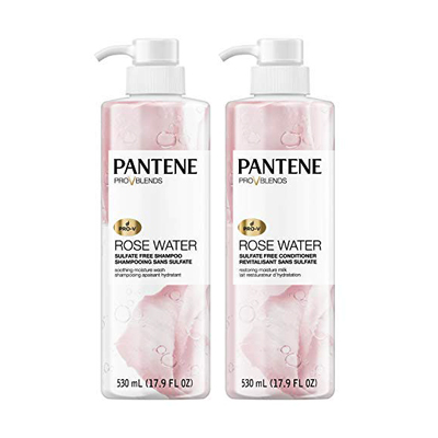 Pantene Pro-V Rose Water Shampoo and Conditioner Kit