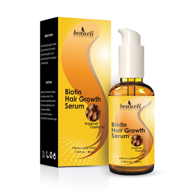 Beaueli Cosmetics Biotin Hair Growth Serum