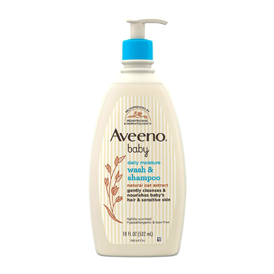 Aveeno Baby Daily Moisture Gentle Bath Wash & Shampoo