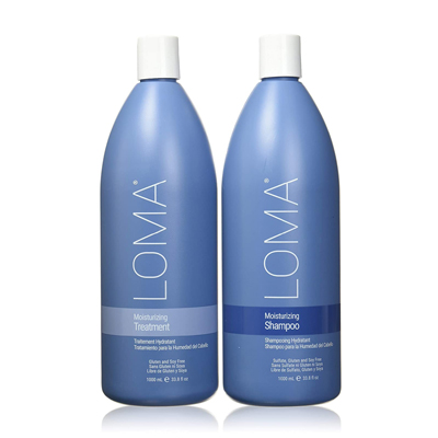 Loma Hair Care Moisturizing Shampoo & Treatment Duo