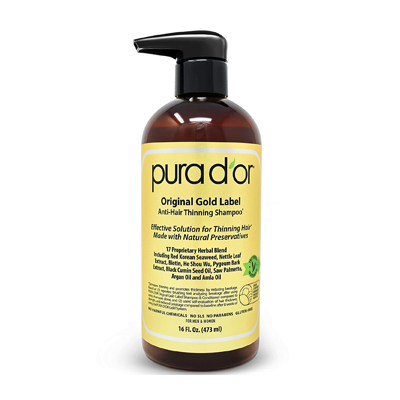 PURA D'OR Original Gold Label Anti-Thinning Shampoo