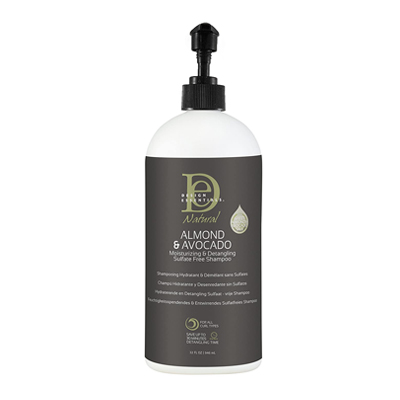 Design Essentials Almond & Avocado Moisturizing & Detangling Sulfate Free Shampoo & Conditioner