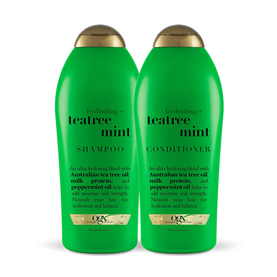 OGX Hydrating + Tea Tree Mint Shampoo & Conditioner