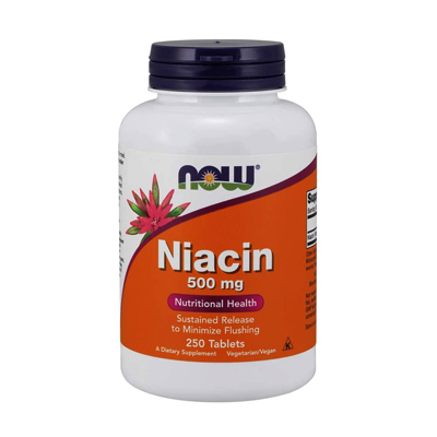 Now Niacin 500 mg Nutritional Health